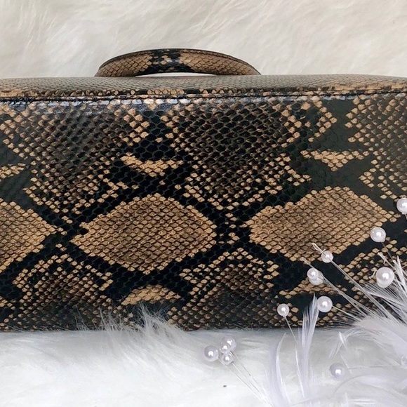 👜New Brahmin 👜Large Duxbury Satchel Coffee - Picture 5 of 6